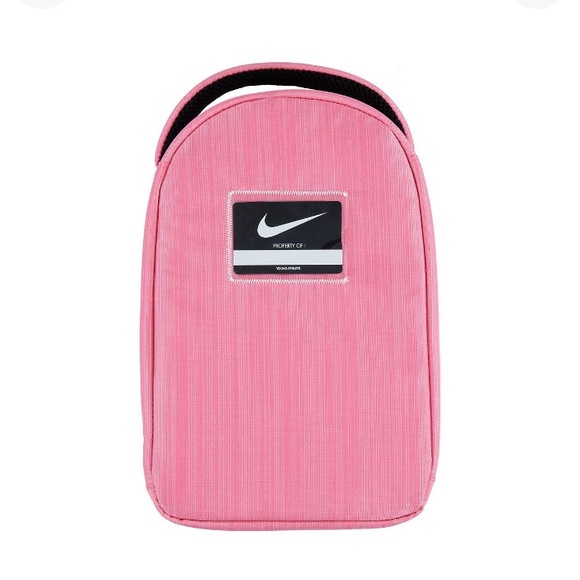 Nike Kids Lunch Tote Bag Pink NWT - Picture 3 of 5
